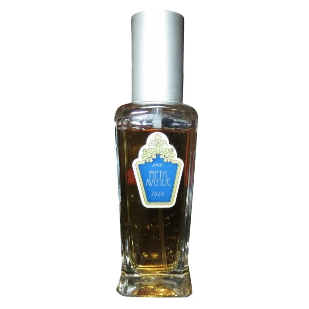Avon Fifth Avenue 1986 Sentimental Amber Floral fragrance Jasmine Lily Rose Ambe